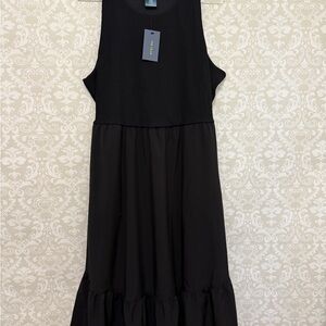 Tek Gear Black Maxi Dress